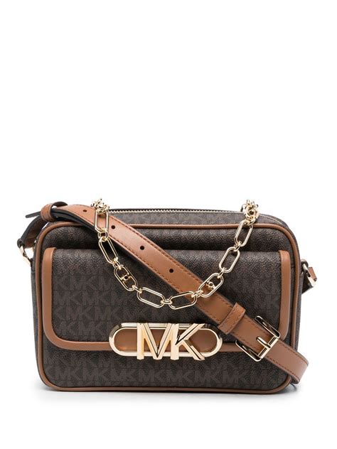 michael kors cow print crossbody|michael kors parker medium animal.